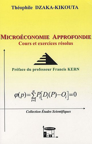 Microéconomie approfondie