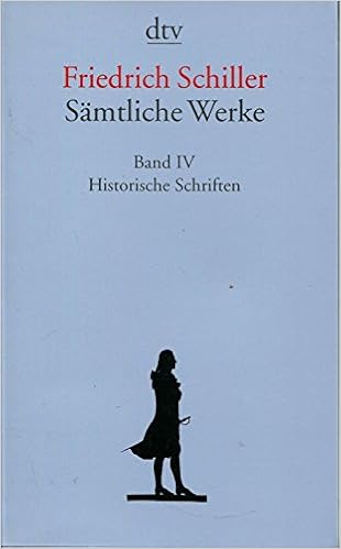 Samtliche Werke Bd 4 Historische Schriften Amazon De Schiller Friedrich Perfahl Jost Koopmann Helmut Bucher
