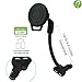AIRENA Gooseneck Cell Phone Holder for Car, Car Phone Mount with 3.4A Dual USB Charging Ports for iPhoneXS XS Max XR X 8 7 6s 6 5s Samsung Note 9 8 7 S9 S8 S7 Google Nexus (Dual USB Port)