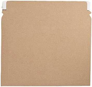 Stayflats Lite Mailers | Lightweight Envelopes Provide Low Shipping Costs | Tamper Evident Security with Peel & Seal Pressure Sensitive Closure | Kraft | 200 Per Case | 13-1/2" X 11"