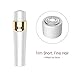 4 in 1 Professional Women's Painless Hair Remover Ladies Electric Hair Shaver - Angel Kiss Portable Lady Eyebrow Shaping Body Shaver Nose Bikini Trimmer Facial Hair Remover