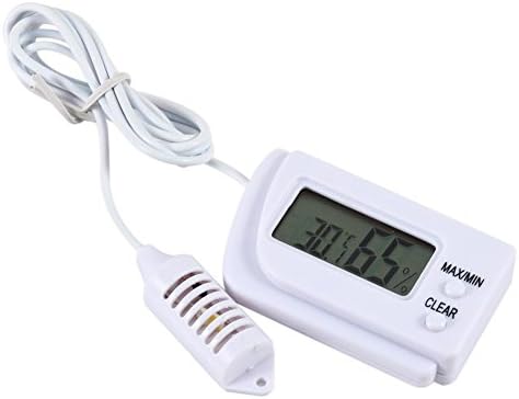 Mini Digital Temperature Sensor For Pet Humidity Meter Incubator Pet Tortoise Hatching Eggs Sensor Thermometer