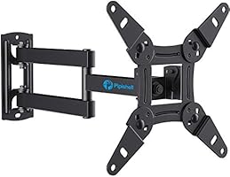 Full Motion TV Monitor Wall Mount Bracket Articulating Arms Swivels Tilts Extension Rotation for Most 13-42 Inch LED LCD...