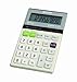 Sharp EL-377TB 10-Digit with Punctuation Twin Power/Glass Top Design Calculator