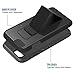 iPhone SE 2022 Case, iPhone 8 Case, iPhone 7 Case, ZVEdeng Vertical Horizontal Stand Hand Strap Kickstand Dual Layer Shockproof Phone Strap Loop Case for Apple iPhone SE 2022/2020/7/8 4.7'' Black/Grey