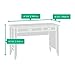 Sauder Shoal Creek Small Work Study Computer, Laptop Desk, L: 47.17