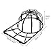 head2toes Baseball Cap Washer - Hat Cleaner & Ball Cap Holder Made of Plastic Frame - Cap Organizer, Cap Protector, Hat Storage for Baseball Caps - Hat Cleaner for Dishwasher & Washing Machine