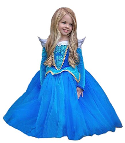 Sleeping Beauty Costumes Blue - Eyekepper Sleeping Beauty Aurora Costume Birthday Party Dress up