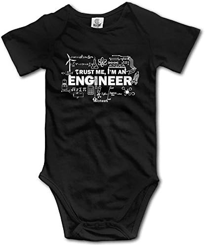 Trust Me I'm an Engineer Boys Girls Baby Onesies Bodysuit Organic