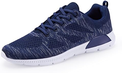 Voxge Mens Sports Mesh Walking Fashion Running Performance Shock Absorbing Gym Shoes Trainers VSK034N1-43