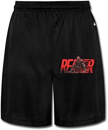 LFISH3 Overwatch Cool Reaper Soft Men's Performance Shorts Sweatpants