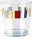 Corelle Coordinates Memphis Acrylic Rock Glasses, 14-Ounce, Set of 6