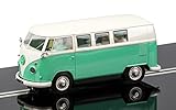 Scalextric C3760 Volkswagen Bus Two-Tone Green & White Slot Car (1:32 Scale)