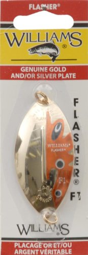 UPC 060185104139, Williams Flasher Fishing Lure, Gold/Orange