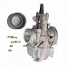 GOOFIT 34mm Carburetor with Power Jet Replacement for 125CC-250CC Motorcycle Engine Carb Dirt Bike ATV Power Race Scooter