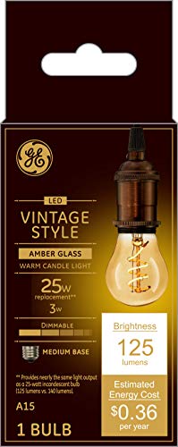 GE Vintage Style LED Bulb A15 - Image 2