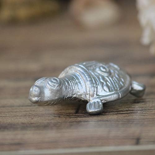 Karguzzari Parad Mercury God Spiritual Indian Pooja Festive Diwali Pooja Gifts Statue Figure Tortoise Turtle (55 Grams)