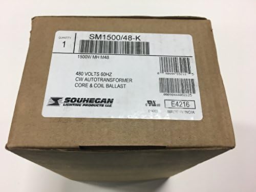 Souhegan Lighting Products 1500w 480v Metal Halide Ballast Kit