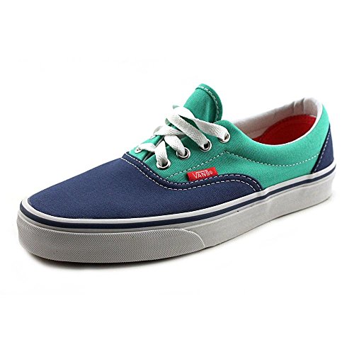 Vans Womens Sneakers Era 2 Tone Navy Aqua Green Canvas