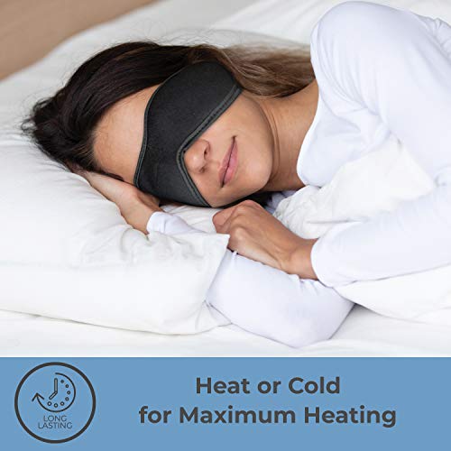 Neoprene Hot Cold Compress Eye Mask EyeWrap by FaceWrap System Ice