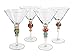 Artland Splendor Set/4 Assorted Martini