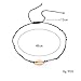 Hongxin Beach Necklace, Boho Silver Shell Necklace Jewelry Women Choker Necklace Collier Beach Sea Maxi Necklace Rope Chain For Women Girl Gift Bohemian Ankle Bracel (A)