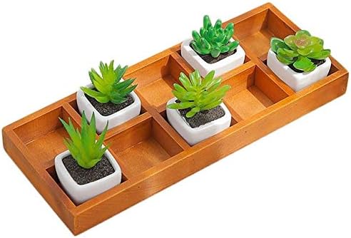 Maceta de madera – 10 macetas cuadradas rectangulares para plantas ...