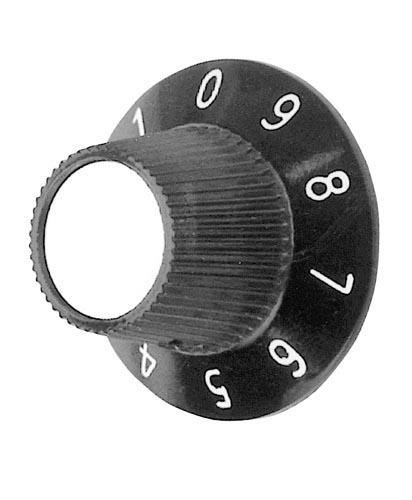 APW (American Permanent Ware) 75617 Knob 1-1/8 Dia Speed Control 0-9-1 For Apw Toaster Model At10 30 200 Bt15 221221 Apw (American Permanent Ware)