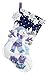 Bucilla Felt Applique Stocking Kit (18-Inch), Frosty Night