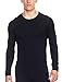 Icebreaker Merino Men's Tech Top Long Sleeve Crewe, Black/Black, Medium
