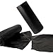 CTKcom 6 Gallon Home Trash Bags Roll Office Garbage Bags(3 Rolls)- Rubbish Black Bags Trash Can Liners for Kitchen Home Bathroom Bedroom Toilet Office Rubbish Bin 90 Counts/3 Rolls Trash Bags,Black