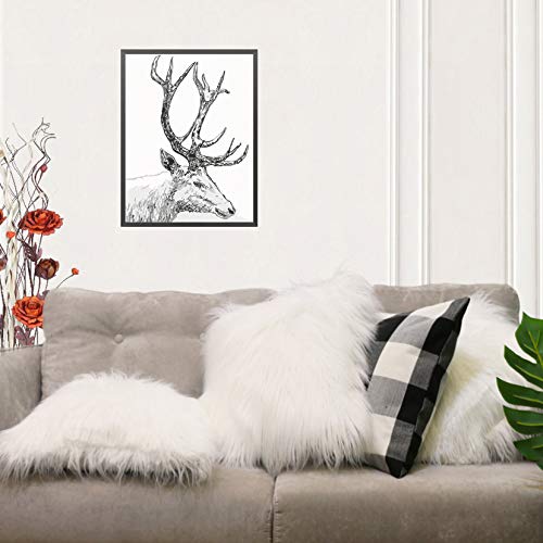 3 heart+Double+Sided+Christmas+Decorative+Pillowcase