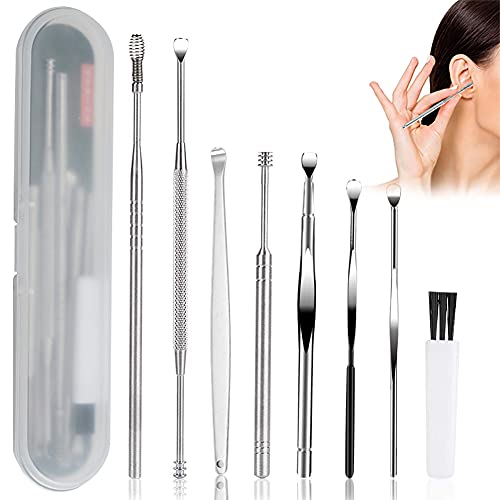 PINPOXE Earwax Removal Kit, Ear Cleaner, Ear Pick, Safe Ear Wax Removal