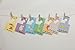 Baby Closet Dividers - Safari Animals | Baby Clothes Organizers | Pack of 7 Hangers (S)