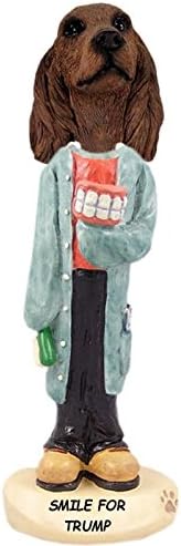Irish Setter Dentist Doogie Collectible Figurine