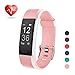 LETSCOM Fitness Tracker, Heart Rate Monitor Smart Watch with Sleep Monitor Step Counter Pedometer, Wireless Activity Tracker Watch, IP67 Waterproof for Women Men Kids