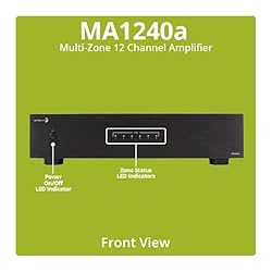 Dayton Audio MA1240a Multi-Zone 12 Channel Amplifier