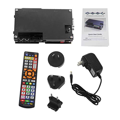 Miaomiaogo Retro Game Console HD Video Adapter Compatible for Playstation 1/2/Xbox one 360/Atari Series/Dreamcast/Sega Series