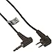 3M PELTOR Audio Input Cable FL6H, 3.5mm Mono Plug, Black