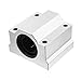 uxcell SCS25UU Linear Ball Bearing Slide Block Units, 25mm Bore Diameter