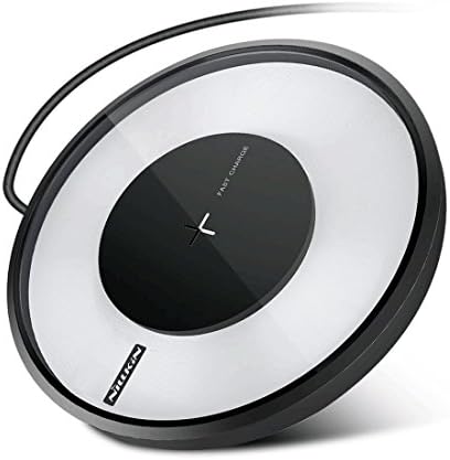 Fast Wireless Charger, Nillkin Magic Disk 4 10W Qi Certified Wireless Charging Pad for iPhone X/ iPhone 8/ Samsung Galaxy s9 (Magic Disk 4)