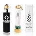 Bodhi Elixir Crystal Water Bottle - Crystal Healing Water Bottle, Quartz Crystal Water Bottle, Includes Gemstones and Protective Neoprene Sleeve