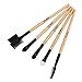 Vander Makeup Brush Set 24pcs Essential Cosmetics with Case Premium Pieces Professional Makeup Brushes, Powder Eyeliner Eye Shadow Lip Foundation Blush Brushes (wood)