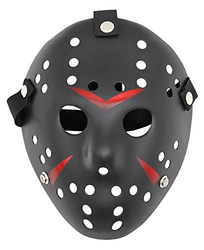 Lovful Cosplay Costume Mask Halloween Party Cool Mask,Black,One Size