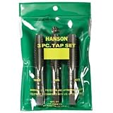 High Carbon Steel Fractional Tap Sets - set 3/4-10nc 3pc tap hanson