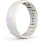 Enso Rings Classic Legend Silicone Ring - Made in The USA - an Ultra Comfortable, Breathable, and Safe Silicone Ring - Men's and Women's Silicone Wedding Ring