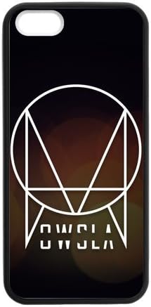 Artswow iPhone 5/5s Skrillex and OWSLA Custom Plastic TPU Cell Phone Case