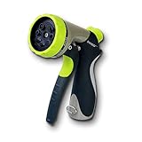 Innoo Tech Garden Hose Nozzle 8 Spray Modes High-Pressure Hand Sprayer for Car Washing, Dog Washing, Flowers, Gardening