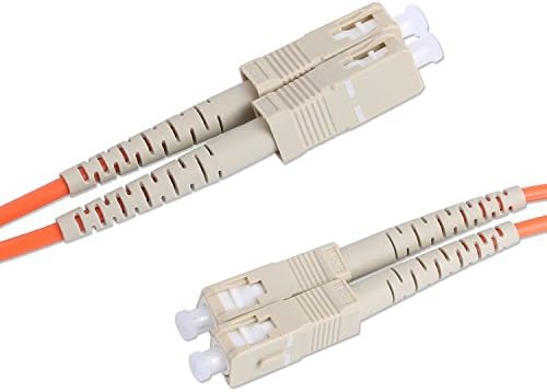 Fiber Optic Cable,CIpotZIZ SC to SC Multimode MM Duplex OM1 62.5/125,3M/9FT