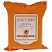 Burt's Bees Facial Cleansing Towelettes, Peach & Willow Bark Exfoliating, 25 Count
